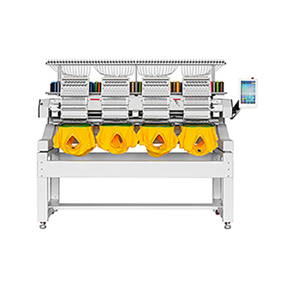 Máquina automatizada automática do bordado para a tela principal dos tampões das camisetas 4