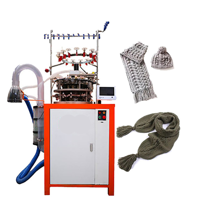 Automatic Muffler Football Hat And Scarf Small Jacquard Knitting Machine