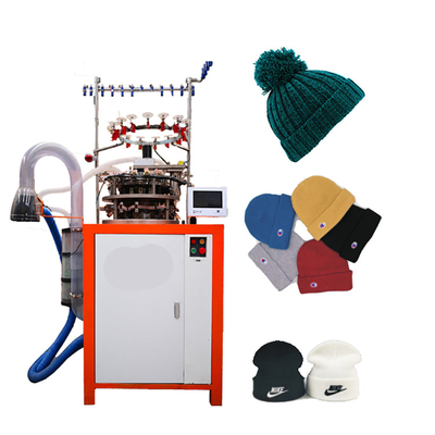 Automatic Muffler Football Hat And Scarf Small Jacquard Knitting Machine