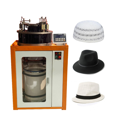 Circular pequena da máquina de confecção de malhas do jacquard de Sun Beanie Hat Making Machine Terry da malha