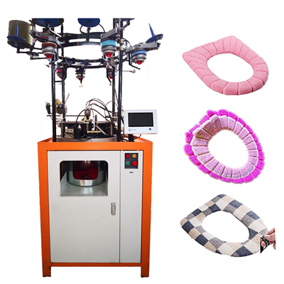 Sweater Toilet Seat Cover Jacquard Knitting Machine Double