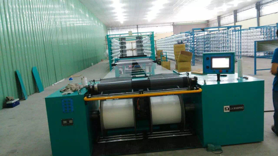 Cotton Yarn Textile Warping Machine Safety Pneumatic Controlled