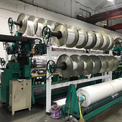 Single Needle Straight Bar Knitting Machine For Artificial Grass Net Fabric