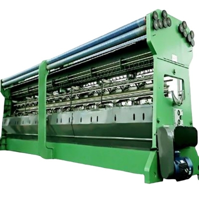 Chemical fiber mesh single needle bed machine