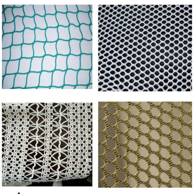 Chemical fiber mesh single needle bed machine