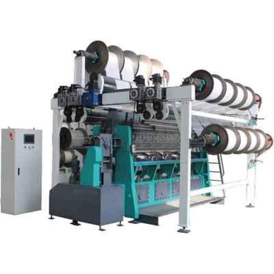 Plastic Mosquito Fishing Net Making Machine Double Needle Raschel Warp Knit