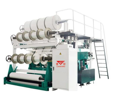 Tekstil Tricot Circular Warp Knitting Machine Produsen 16 18 Gauge