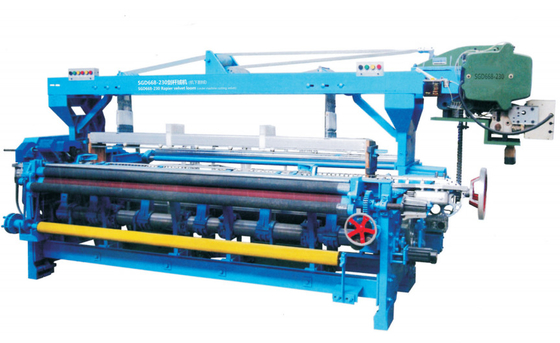 Cotton Cloth Textile Weaving Machines Double Ply Velvet Rapier Loom Machine