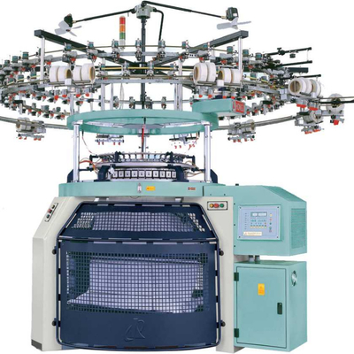 máquina de confecção de malhas da circular do cilindro 34inch para a tela 5,5 quilowatts