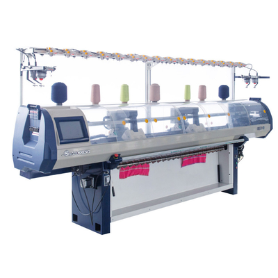 Manual Semi Automatic Flat Knitting Machine Jacquard Computerized Fully