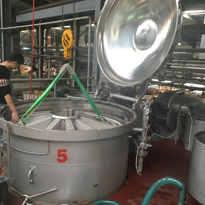Apparecchio di tintura del tessuto di tessuto per rete da pesca 55KW automatico