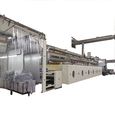 Geweven de Machine Automatische Roterende Broodje Gebreide Deken van de Stofferings Textieldruk
