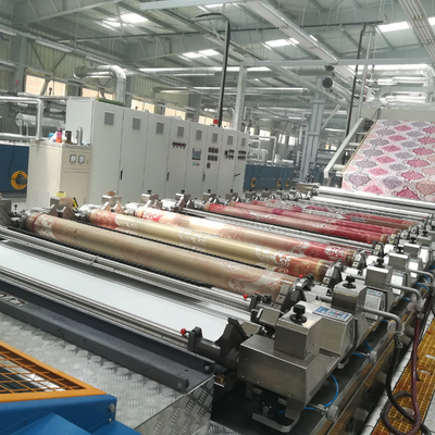 Process 100m Min Rotary Printing Screen Textile Dyeing Machine