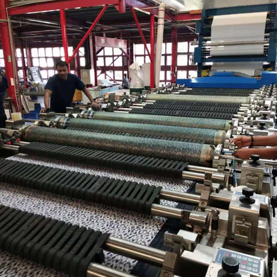 Process 100m Min Rotary Printing Screen Textile Dyeing Machine