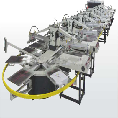 Flat Screen Digital Textile Printing Machine Garment Velvet Oval 3.4kw