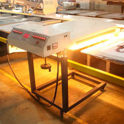 Flat Screen Digital Textile Printing Machine Garment Velvet Oval 3.4kw