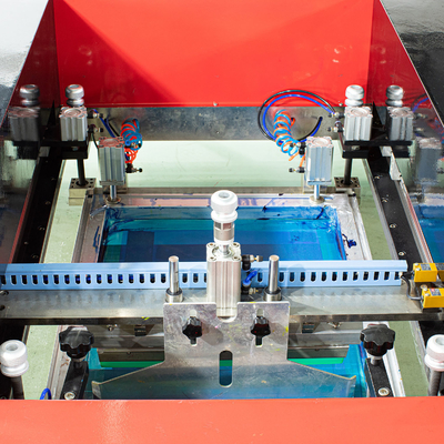 Textile T Shirt Automatic Flat Screen Printing Machine Shoes Package 1.3KW