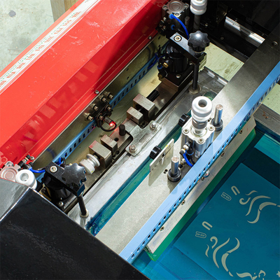 Textile T Shirt Automatic Flat Screen Printing Machine Shoes Package 1.3KW