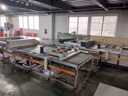 Textile T Shirt Automatic Flat Screen Printing Machine Shoes Package 1.3KW