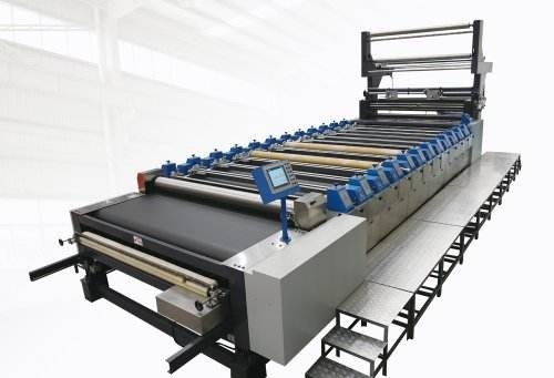 Auto Screen Rotary Textile Printing Machine Fabric 8/12/16 Colors