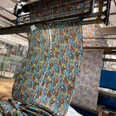 Auto Screen Rotary Textile Printing Machine Fabric 8/12/16 Colors