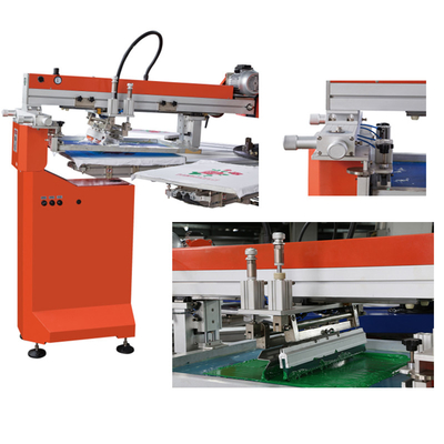4 renk döner Tekstil Baskı Makinesi dijital kumaş serigrafi baskı makinesi