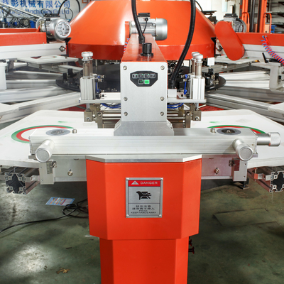 Fully Automatic T Shirt Screen Printing Machine Manual 6 Color 12 Station