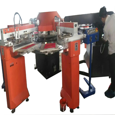 Manual 8 Color 16 Station Automatic Cloth Printing Machine Pajamas Umbrellas