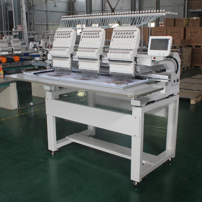 Máquina de costura lisa do monograma do bordado da máquina principal do bordado de 10 agulhas 3