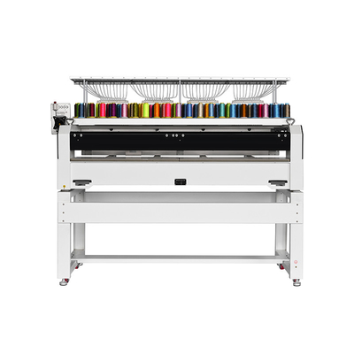 Máquina automatizada automática do bordado para a tela principal dos tampões das camisetas 4