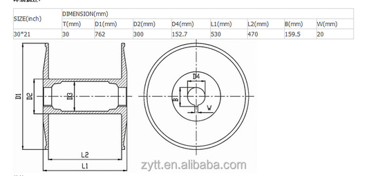 Loom Knitting Warp Beam Dalam Mesin Tenun Warping Aksesoris Mesin Tekstil