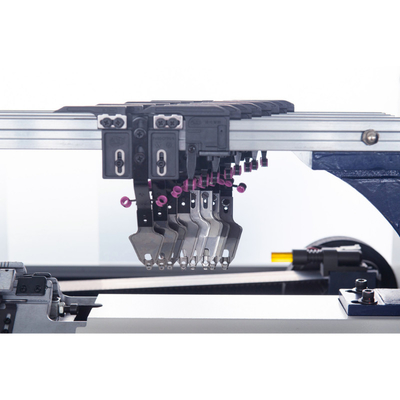 Double Needle Sweater Flat Knitting Machine 1kw Computerized 52inches