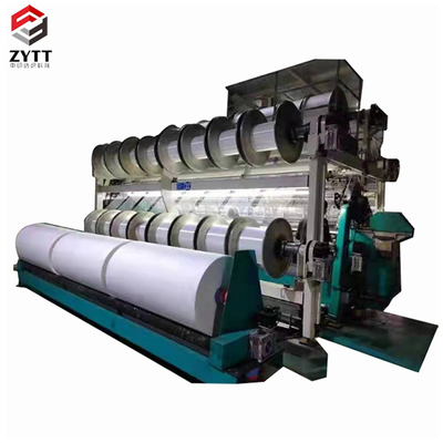 High Speed Textile Blanket Plush Double Needle Bed Warp Knitting Machine