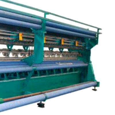 Single Needle Bed Warp Knitting Machine Textile Safetynet Construction Net 650RPM