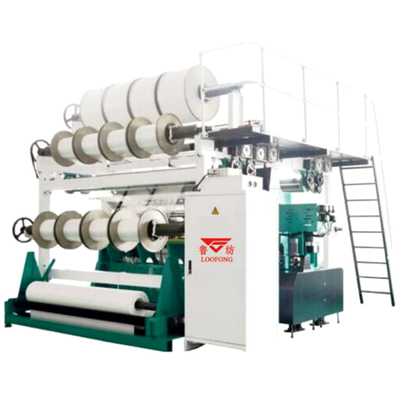 High Speed Double Needle Bed Warp Knitting Machine Fabric Toy Plush 4KW